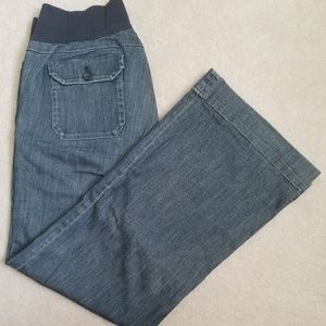Gap Maternity Wide Leg Jeans